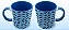 Caneca Porcelana 325ml Estampa Tubarões | Criativa, Resistente e Ideal para o Dia a Dia - Imagem 1