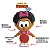 Fandombox Milena Baby – Turma da Mônica | Mini Colecionável Fofo e Perfeito para Presentear - Imagem 3