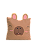 Almofada Aveludada 35x35 - Capivara orelinhas 3D - Imagem 1