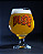 Taça Snifter  Vidro Logo Dude Toxic Laranja 330mL - Imagem 1