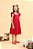 Vestido Leticia Vermelho - Imagem 1