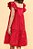 Vestido Leticia Vermelho - Imagem 2