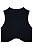 Blusa Top Cropped Preta - Imagem 2