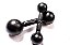 Jogo de Halter Pintado Bola 1 a 10kg (par) **sem suporte** - Imagem 1