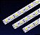 Barra de LED 5054 - 1 Metro - 18w - 6000k -Branco Frio - 12v - 72 LEDs - Imagem 1