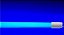 Caixa 30 Peças Lampada LED Tubular T8 18w - 1,20m - Azul - Imagem 1