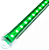 Barra Led 5054 com 20 cm - 12v - Verde - 14 leds - 04w - com calha de proteção transparente - Imagem 1