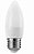 Lâmpada Vela Leitosa LED 5w E27 Branco Quente Sem bico - Imagem 1