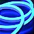 Mangueira Fita LED Neon Flexivel Luz Azul claro - 07w por metro - 12v -  IP65 - Rolo com 50 Metros - Imagem 2