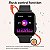 RelÃ³gio Smartwatch com frequÃªncia cardÃ­aca, rastreador  fitness e bluetooth Cor Rose *novo - Imagem 4