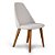 Cadeira Sollar em Linho cinza (520b) madeira cor 40 - Imagem 1