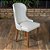 Cadeira Paris em Facto Branco Pérola com Matelassê nas Costas - Imagem 8