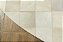 Tapete Redondo Mn10x10 Off White Couro Legítimo - Imagem 4