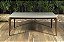 Mesa Lauren 2,10x1,00 Off White Pé Natural - Imagem 3