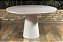 Mesa de Jantar Redonda 1,20m Base Cone Inteira Off White - Imagem 2