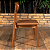 Cadeira Odara em Courissimo Caramelo com Encosto Laminado - Imagem 6
