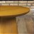 Mesa Lateral Redonda Base Cone Baixa Lamina cor Mel - Imagem 3