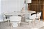 Mesa Cloe Orgânica Laca Off-White 240x110 - Imagem 4