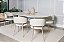 Mesa Cloe Orgânica Laca Off-White 240x110 - Imagem 10