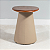 Mesa Lateral Calais em Courissimo Mad. Nozes - Imagem 2