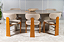 Mesa de Jantar Orgânica Cloe com Tampo em Laca Avelã 240 x 110 cm - Imagem 5