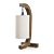 Abajur em Madeira Imbuia com Cúpula Cilíndrica - Imagem 1