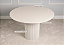 Mesa de Jantar Cloe Redonda em Laca Off White 1,20 x 1,20m - Imagem 4