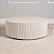 Mesa de Centro Cloe Redonda em Laca Off White 90 x 90 cm - Imagem 5