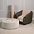 Mesa de Centro Cloe Redonda em Laca Off White 90 x 90 cm - Imagem 2
