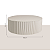Mesa de Centro Cloe Redonda em Laca Off White 90 x 90 cm - Imagem 3
