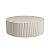 Mesa de Centro Cloe Redonda em Laca Off White 90 x 90 cm - Imagem 1