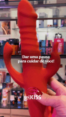 Vibrador 3 em 1 com Vai e Vem - Imagem 1