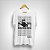 Camiseta - Jojo 無駄無駄 - Versão Branca - Imagem 1