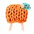 Puff Decorativo de Tricot Gigante - Cores Tradicionais - Imagem 2