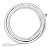 CABO REDE PATCH CORD CAT5E 10M BRANCO PLUSCABLE - Imagem 1