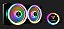 KIT 3 FANS AEOLUS M2-1203 LITE GAMDIAS - Imagem 2