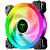 KIT 3 FANS 120X25MM T-TGF513 RGB PRETO TDAGGER - Imagem 2