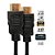 KIT HDMI CABO E ADAPTADOR 90 L HS18L 1,8M ELG - Imagem 2