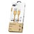 CABO TIPO C NYLON REFORCADO 1M GOLD TC10BG ELG - Imagem 2