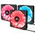 KIT 3 FANS RGB E CONTROLADORA F006 REDRAGON - Imagem 1