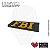 Patch FBI emborrachado 3D preto e amarelo - Ponto Militar - Imagem 1