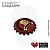 Patch Beerzone 3D vermelho emborrachado - Ponto Militar - Imagem 1