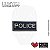 Patch Airsoft POLICE bordado - Ponto Militar - Imagem 1
