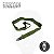 Bandoleira simples sling 3 Pontas Verde - Hunter Airsoft - Imagem 2