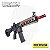 Rifle Airsoft AEG AR15 Neptune 9" DEVGRU - Rossi - Imagem 1