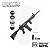 Rifle Airsoft AEG M4 Carbine Long Keymod SA-E09 Black EDGE E-Series - Specna Arms - Imagem 2