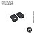 Base magazine curta logo Glock G17 / G18 GBB 3D (2 peças) - Hunter Airsoft - Imagem 1