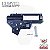 Gearbox Airsoft AEG V2 8mm CNC - KPP - Imagem 1