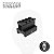 Elevador de trilho 20/22mm Preto 3 Slots (5 cm) - Hunter Airsoft - Imagem 2