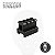 Elevador de trilho 20/22mm Preto 3 Slots (5 cm) - Hunter Airsoft - Imagem 1